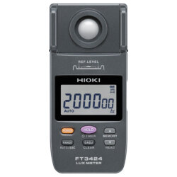 照度計  検定無し 最大200000lux  FT3424  日置電機
