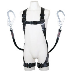 黒影ハーネスツイン ノビロン付  TH-504-2NV93SV-OT-DG-M-2R23 藤井電工