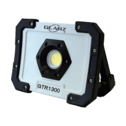 充電式LED投光器 AC電源、充電池併用タイプ GTR1300 GLANZ