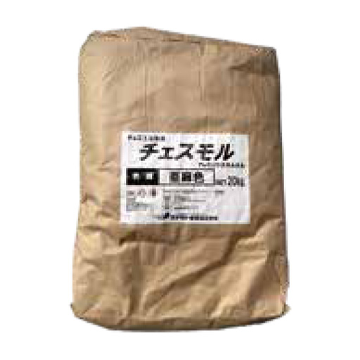 玉砂利洗い出し専用モルタル チェスモル 濃灰／亜麻色 20kg マツモト産業