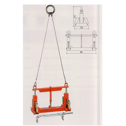 U字溝の吊上げ工具 内吊ジャスト 300オートサンキョウ・トレーディング