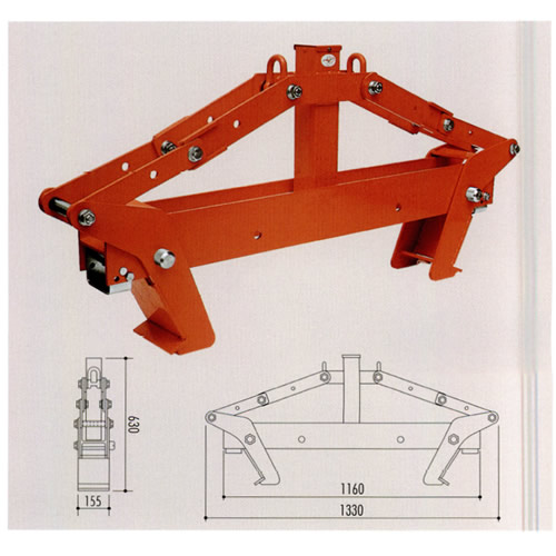 U字溝吊上げ工具 可変側溝吊具 VIS2500オートサンキョウ