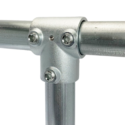 単管接続金具 止まり3方出 (1ケ所貫通可) S-3-3T ジョイント工業 