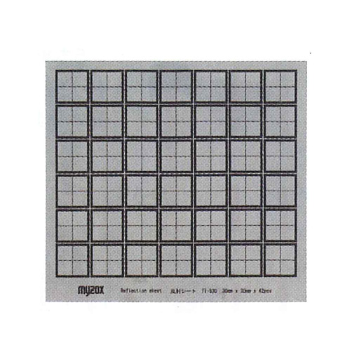 マイゾックス 反射シート TT-S30 30×30mm 42枚