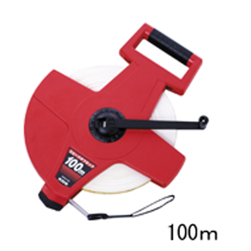 繊維巻尺 スピードタフミックリール SGR12-100 100m KDS
