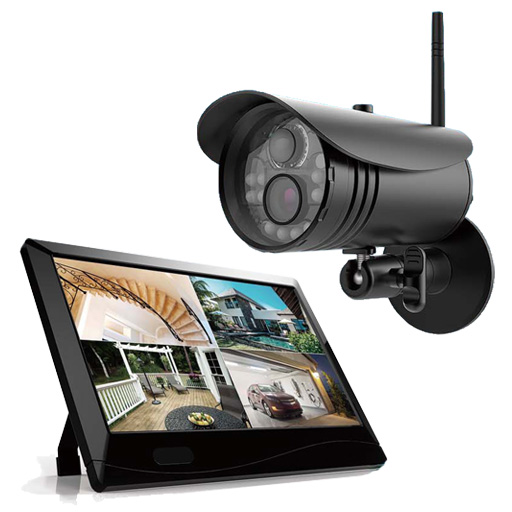 ワイヤレスセキュリティカメラモニターセット MT-WCM300 マザーツール 