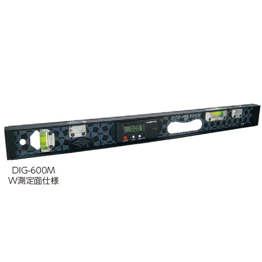 高精度デジタル水平器 W測定面仕様 DIG-600M アカツキ製作所