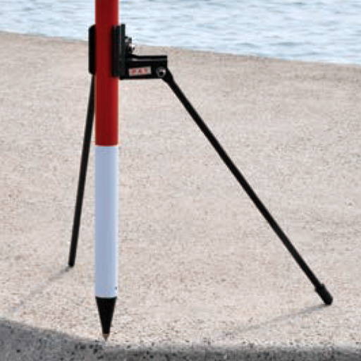 ポールホルダー 二脚タイプ PH-2S 脚長490mm ハイビスカス