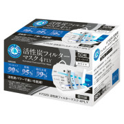 活性炭フィルターマスク 4PLY 7029 50枚入×40箱 川西工業