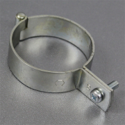 【コバッシャー】鋼管用 ガスバンド 50A（内径60.5×T2.0×W20）200個入[ガス配管用バンド]