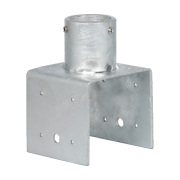 金具 ホームEX 柱取付用 アルミ固定金具(2個入) HEX-K01 4975149563609