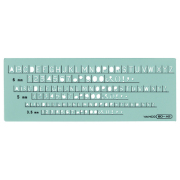 テンプレート 80 英字数字 80-B1 テンプレート 80 英字数字 80-B1