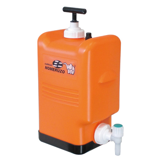 ポリタンク型非常用浄水器 飲めるゾウ ミニ MJMI-02 ミヤサカ工業