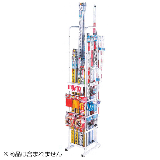 陳列用収納スタンド　MSS-03　W295×L375×H1610mm