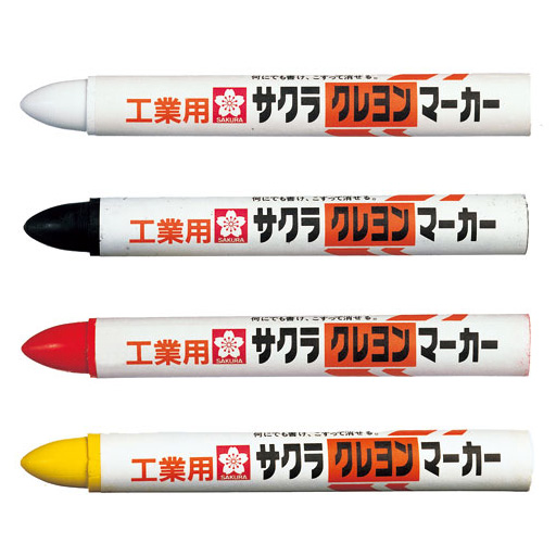 サクラクレパス 工事用クレヨンマーカー 10本入