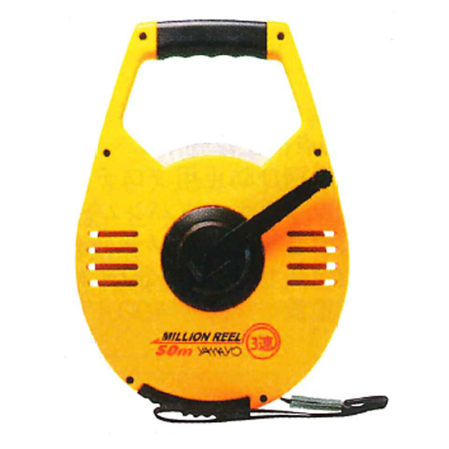 繊維巻尺 ミリオンリールサンソク MR3S30 30m ヤマヨ測定機