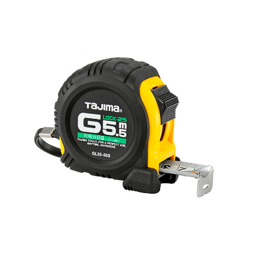 Gロック-25 GL25-55SBL 5.5m／尺相当目盛付 182／33m TJMデザイン