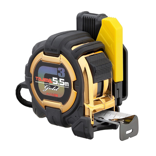 G3ゴールドシリーズ SFG3GL25-55BL 25mm幅／5.5m cm目盛／セフコンベ TJMデザイン