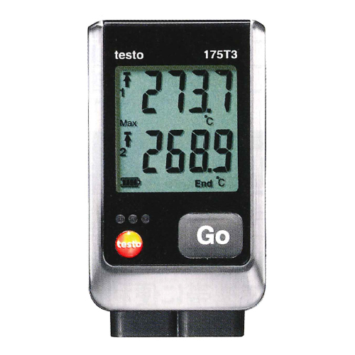 ２チャンネル温度ロガー testo 175T3 testo 175T3 本体 テストー