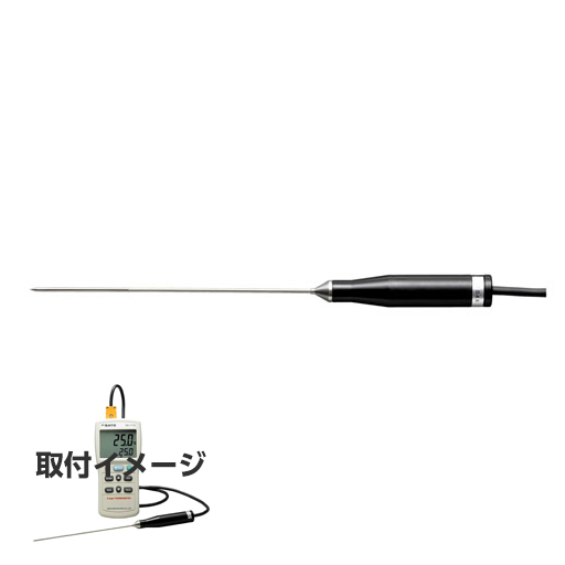 大型液晶デジタル温度計用センサー　SK-K010　佐藤計量器