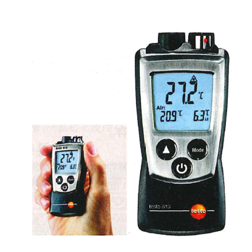 レーザー付赤外線放射温度計 testo 810 -30~+300℃ テストー