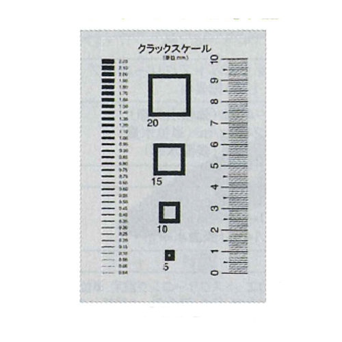 クラックスケール CRKS 70×120mm マイゾックス