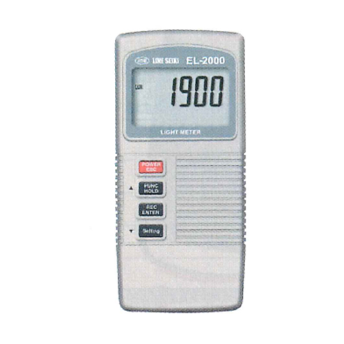 デジタル照度計 EL-2000 0~20000lux EL-2000 ライン精機