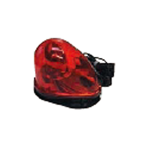 LED着脱式回転灯 赤 SRLED-12&24R シバタ