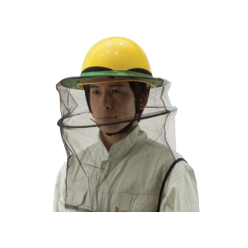 ヘルメット取付式防蜂ネット NO.91DX トーヨーセフティー