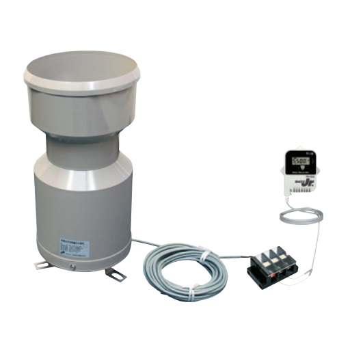 転倒ます型雨量計 PC製雨量計データロガーセット 534RLMZ 工事資材通販ショップ ガテン市場