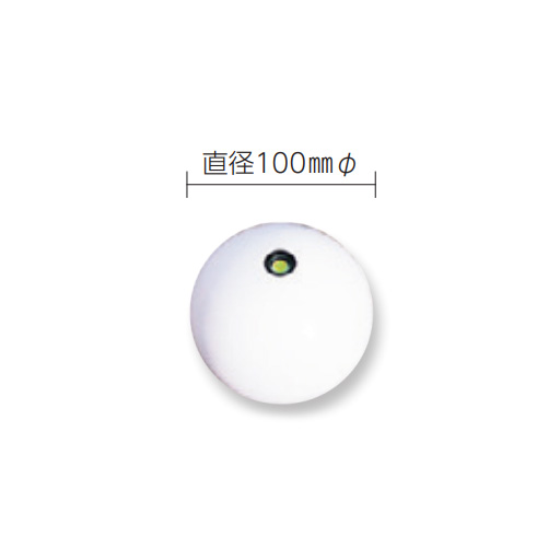水平器付基準球 アイ球(1個)    100mmφ  クモノスコーポレーション