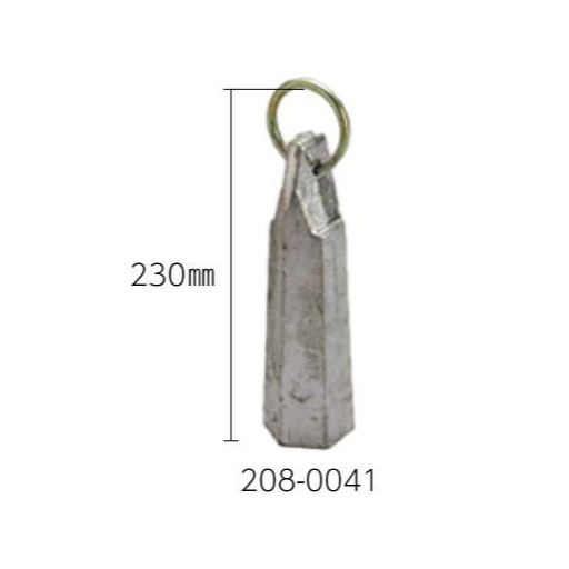 レッドロープ用  おもり  3.2kg    208-0041  
