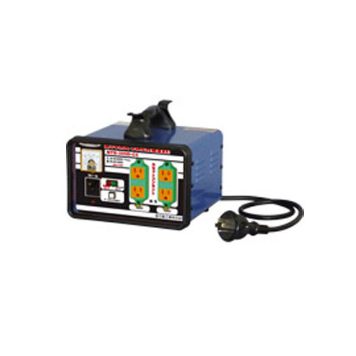 日動工業 降圧専用トランス 屋内型 NTB-300D-CC-100V 単巻トランス 連続定格 安全ブレーカ付 出力100Vのみ