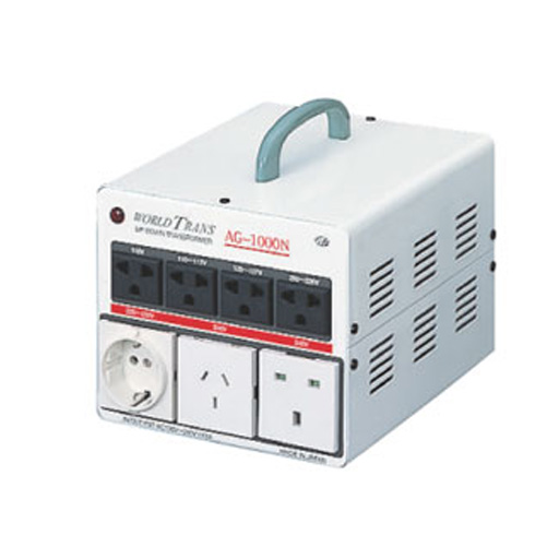 日動工業 海外用トランス AG-1000N AGシリーズ 単相・単巻・安全プレーカ付