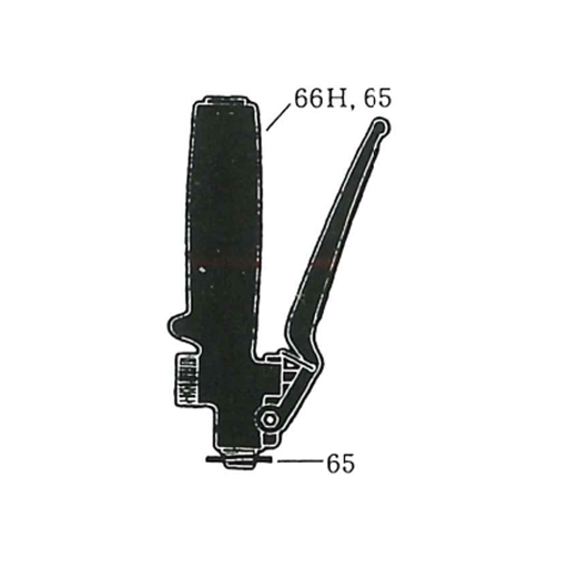 NK-スプレヤー部品 66-H ハンドルコック（65ガスケット付）