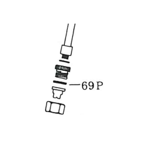 NK-スプレヤー部品 69-P ノズル用オ－リングP
