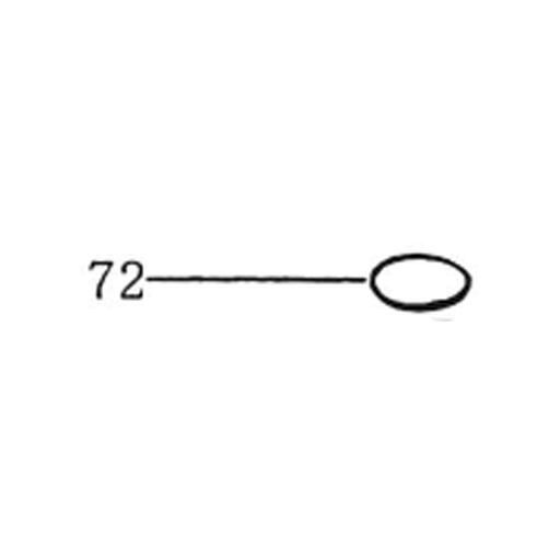 NK-スプレヤー部品 72 エア－抜き金具用オ－リング