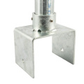 パイプ支柱取付金具 120mm巾用 21-120Ｗジョイント工業