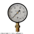 木幡計器製作所 圧力計 φ100／A型 AS 1／2 100 0-0.1MPa