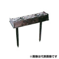 仮設階段100-45  2段分    100-45  サンポリ [個人宅宅配不可]