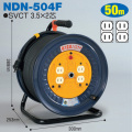 電工ドラム 極太 3.5mm2 電線仕様ドラム 屋内型 NDN-504F 50ｍ アース無 標準型 日動工業