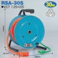電工ドラム 延長コード型ドラム びっくリール 屋内型 RSA-30S 30ｍ 3ｍ+27ｍ アース無 日動工業