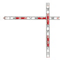 110スライドクロス 100×110cm SCR-110 大平産業 [個人宅宅配不可]