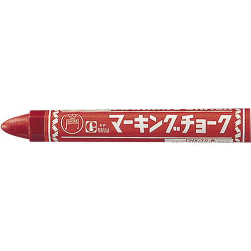 マーキングチョーク 赤 10本入  B-CMK-T2