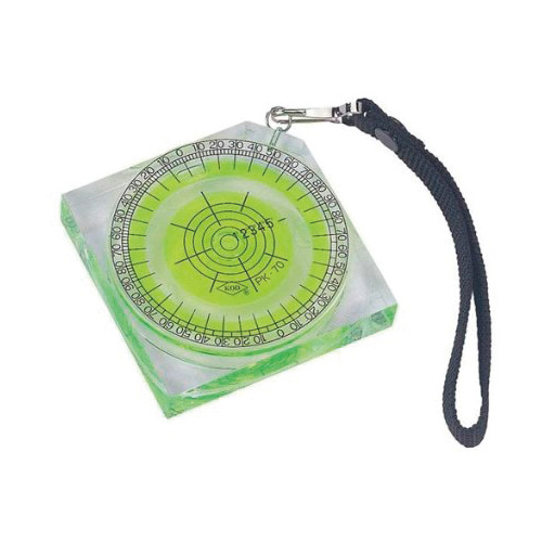 ポケット傾斜計 内気泡管 0°~±5°・外周気泡管 0°~360° PK-70