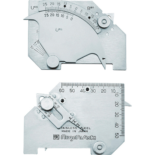 溶接ゲージ 95×70mm・150g WGU-7M