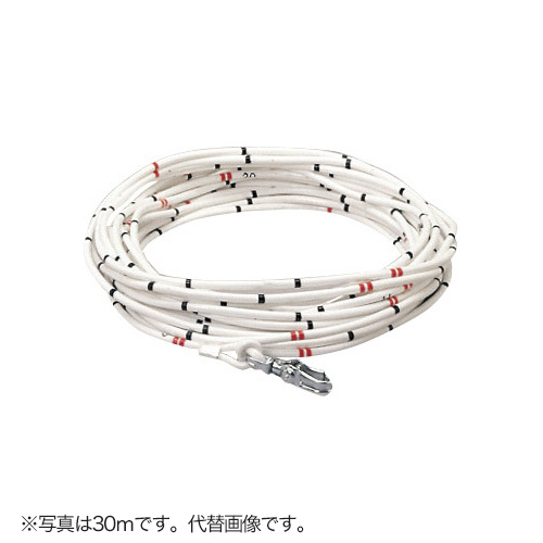 サンロープ レッド用：φ7mm 100m／50cm目盛 SR7-105