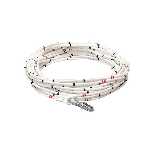 サンロープ レッド用：φ7mm 30m／10cm目盛 SR7-301