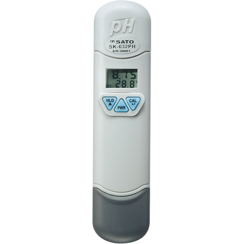 ポケットタイプpH計 pH/温度 SK-632PH