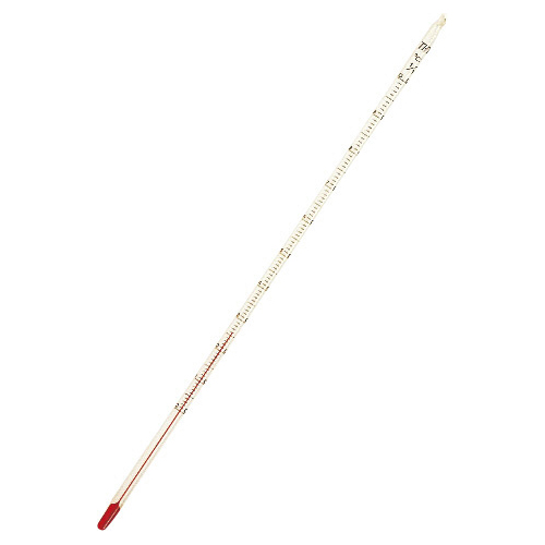 赤液棒状温度計 30cm 0~100℃ JC-2080